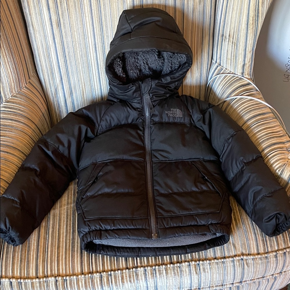 The North Face Charcoal Hooded Jacket